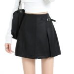 Leather Skirt Pants for Women
