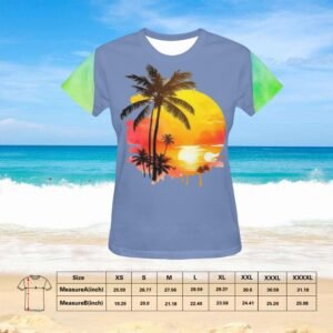 Women's Beach Vibes Casual T-shirt