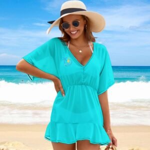 Ladies Thin Short Sleeve Dress