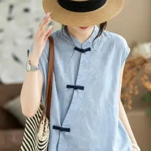 Womens Vest Chic Fashionable Casual Top