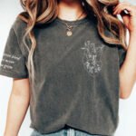 Women's Cool Street Trend Series Round Neck T-shirt