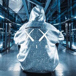 Gypsophila reflective hoodie