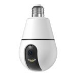 AI Detection 360 Degree HD CCTV Video Light Bulb E27 IP Wireless Mini Security Hidden Wifi Camera