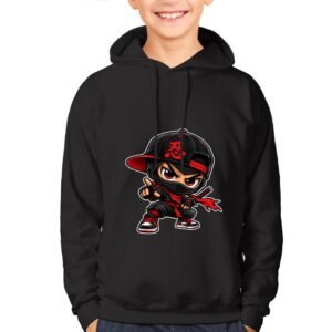 Kids Ninja Warrior Youth Hooded Sweatshirt